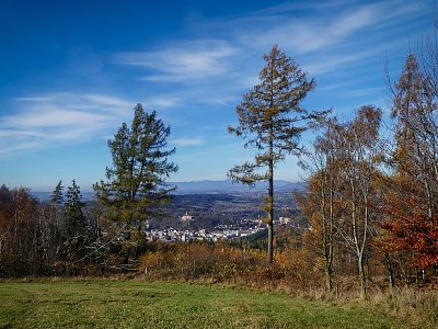 Výhled na Náchod....