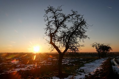Když sluníčko jde spát....