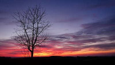 Když západ hoří....