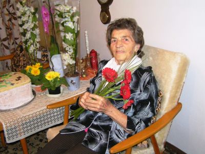 Narozeniny mé maminky .