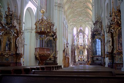 Kazatelna v klášteře