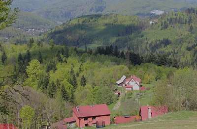 Pod námi je Wisla Dziechcinka