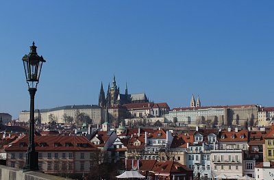 Pražský hrad z Karlova mostu