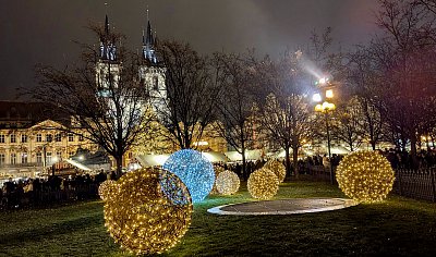 Praha adventní