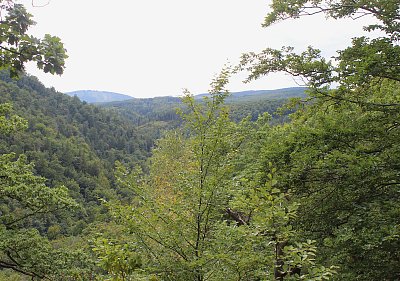 Pod námi je Račí údolí