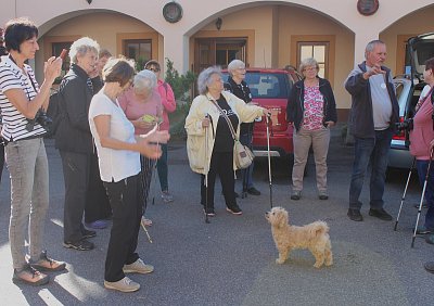 Ráno druhý den před startem