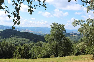 Pohled na Bílé Karpaty