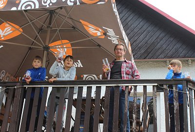 Malinovka byla výborná i pivo