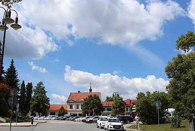 Náměstí ve Valašských Kloboukách
