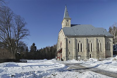 Kostel sv. Jindřicha - Staré Hamry