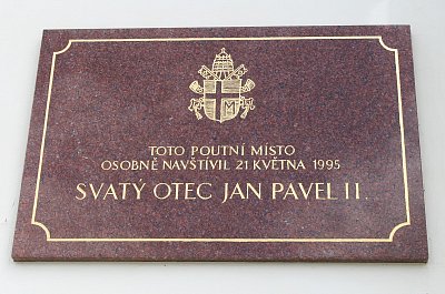 Byl tady i papež Jan Pavel II