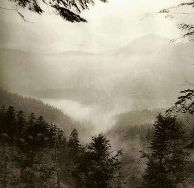 Mlhavé ráno ve Slovenském ráji