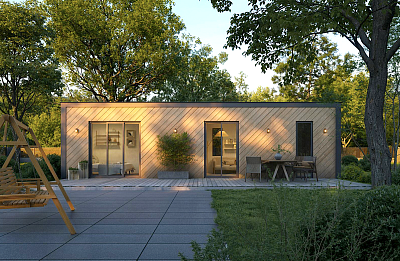 Paní Irena vyřešila bydlení celé rodiny, pořídila si na zahradu vejminek