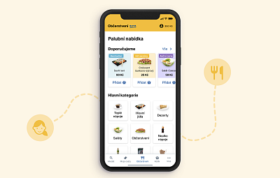 Káva zdarma v aplikaci (vlakem do Bratislavy a zpět)