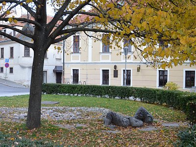 Socha Fauna v Mikulově