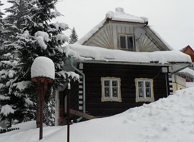 Pravá zima na Horní Bečvě