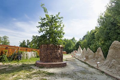 Písečné sochy v Lednici