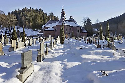 Dřevěný barokní kostel*