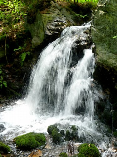 Vodopád Velký důl - Jeseníky