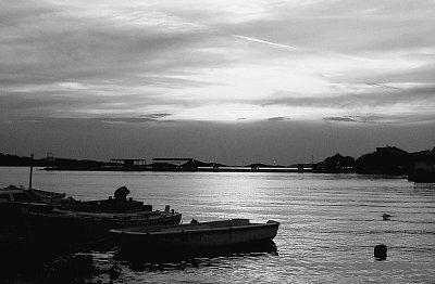 Podvečerní Vodice. Dalmácie