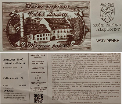 Vstupenka pro seniora