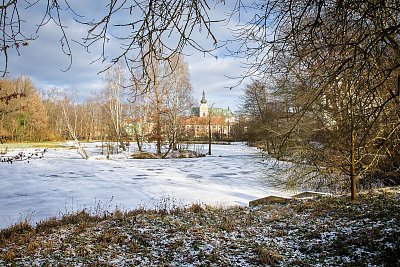 Zamrzlý Zámecký rybník