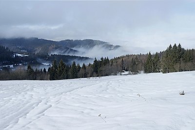 Zima v Beskydech