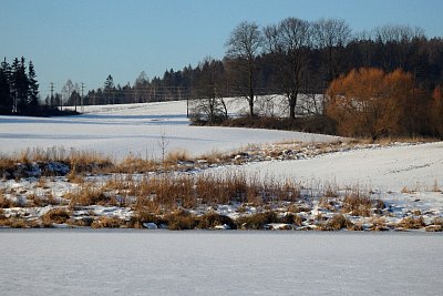 Zimní krajina..