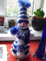 popis na výrobu sněhuláčků