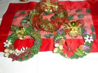 věneček stejný postup jak u svícnu a podkoviček