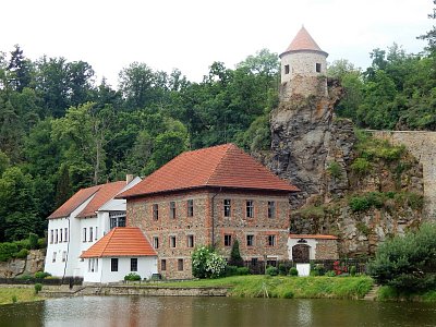 Věž Kohoutek, součást bývalého opevnění