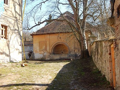 Pohled do dvora usedlosti Cibulka