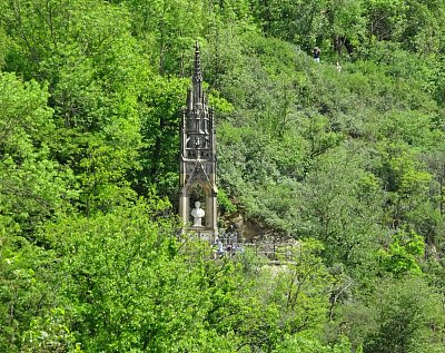 Křivoklát - vyhlídka u Sv. Trojice