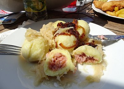 Lodní bramborové knedlíky