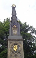 pruský pomník - detail