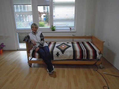 Radost z prvního kusu nábytku 1. Listopadu 2022.