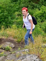 stoupání na Mužský