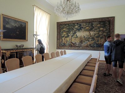 Velká jídelna Masarykova bytu