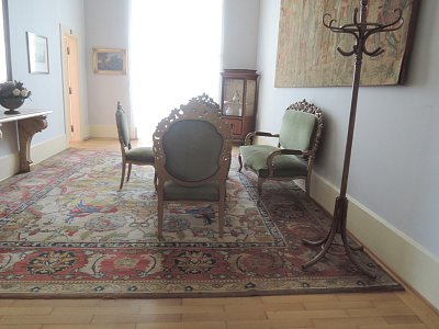 Salonek v Masarykově bytě