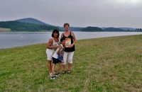 k večeru  na přehradě