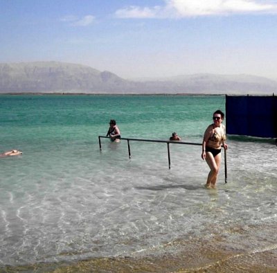 Koupání v Mrtvém moři