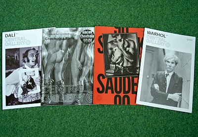 Dalí, Saudek, Warhol v Central Gallery Praha