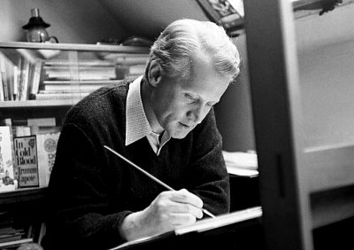 Jiří Šlitr byl pilný výtvarník, rád kreslil i erotiku