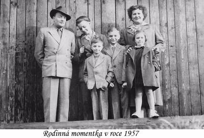Společná momentka v roce 1957