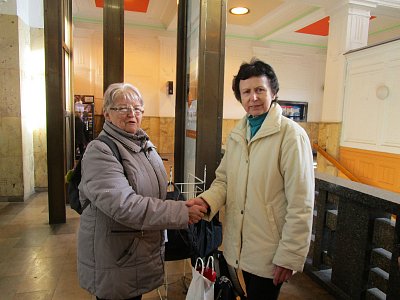 Místní Eva s Jarkou