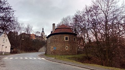 Žižkova věž, součást opevnění