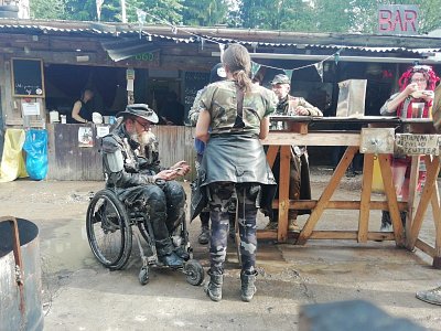 Ani na vozíku není problém.