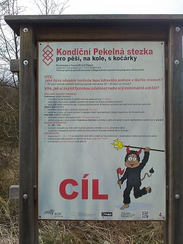 Kondici si zde může vylepšovat každý - tep jsem si tady zapomněla změřit.