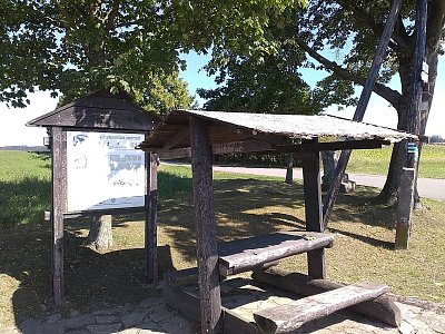 Místečko pro odpočinek a svačinu jak stvořené.