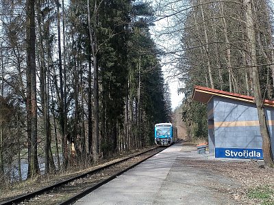 Vlaková zastávka Stvořidla